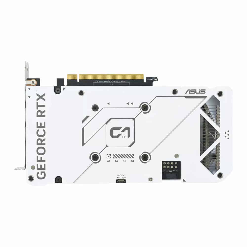 (image for) ASUS NVIDIA GeForce RTX 4060 DUAL White OC 8GB Ada Lovelace Graphics Card
